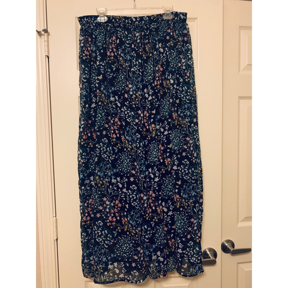 Floral Maxi Skirt